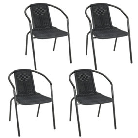 B&q plastic new arrivals garden chairs