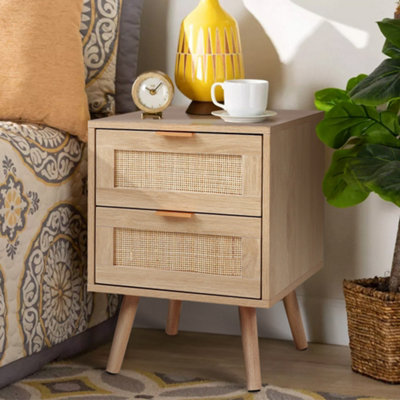 Diy rattan deals bedside table