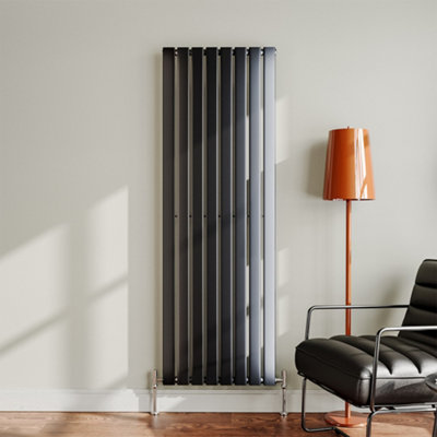 Livingandhome Vertical Designer Single Panel Radiator W 608 mm x  H 1800 mm