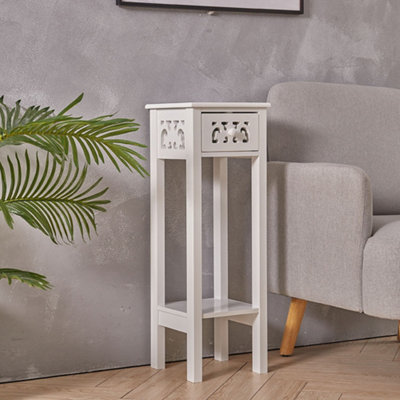 slim accent table