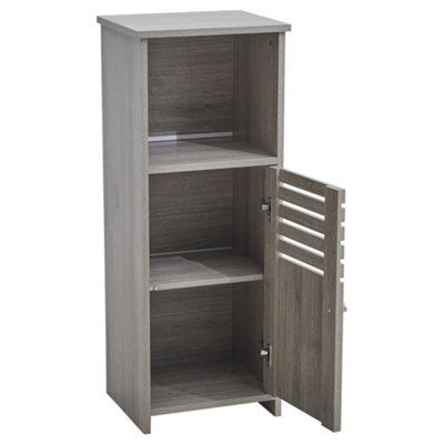 Livingandhome Freestanding Tall Bathroom Storage Cabinet W 350 x D