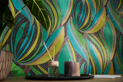 Livingwalls Hot Spots 786554 Non-Woven Wallpaper Floral 10.05 M X 0.53 M Cream Beige Light Grey Gold Metallic Wallpaper Modern