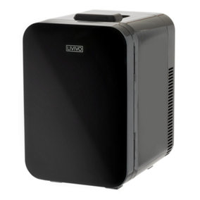LIVIVO 10L Portable Mini Fridge AC+DC Power - Small Electric Cooler for your Bedroom, Home Office or Car