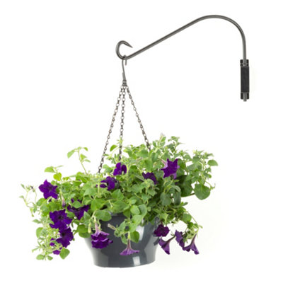 LIVIVO 16-Inch Swivel Hanging Basket Bracket