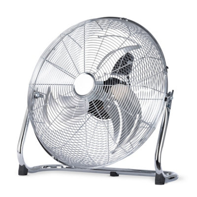 LIVIVO 18" 120W Chrome Floor fan