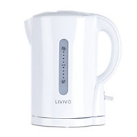 LIVIVO 1L Travel Cordless Kettle - Easy to Use, Portable, Fast Boil & Compact - For Travel & Office, Makes 4 Cups of Tea & Coffee