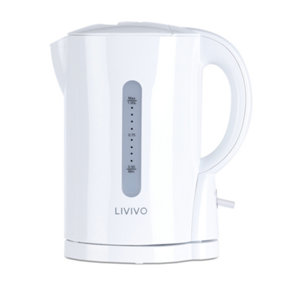 LIVIVO 1L Travel Cordless Kettle - Easy to Use, Portable, Fast Boil & Compact - For Travel & Office, Makes 4 Cups of Tea & Coffee