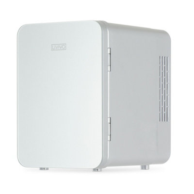 LIVIVO 4L Portable Mini Fridge AC+DC Power Small Electric Cooler for