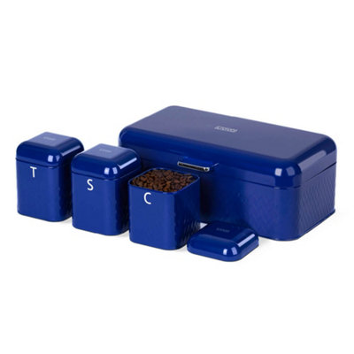 LIVIVO 4Pcs Taurus Kitchen Set - Includes Storage Lids Tins Canister ...