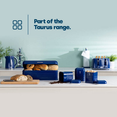 LIVIVO 4Pcs Taurus Kitchen Set - Includes Storage Lids Tins Canister ...