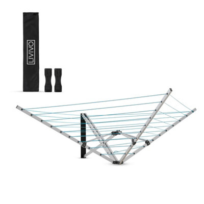 Small wall mounted washing line sale