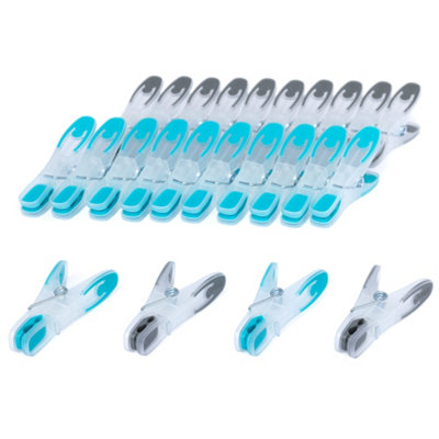 LIVIVO 50-Pack Clothes Pegs - Turquoise