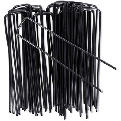 50 X Tent Pegs Galvanised Metal Steel