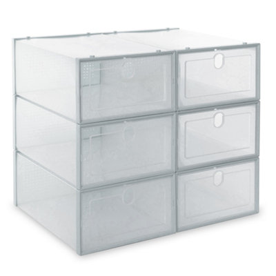 Shoe storage hot sale plastic drawers