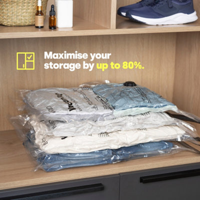 Vacuum storage bags b&q sale