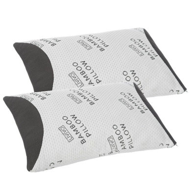 Bamboo Memory Foam Pillow – Orthopedic Anti-Bacterial Support, Premium Comfort