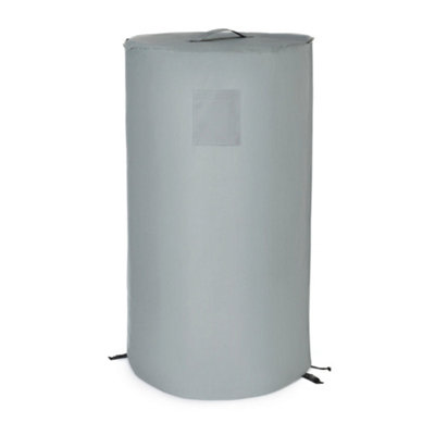 LIVIVO Chiminea Fire Pit Cover, Heavy-Duty Outdoor Cover, Protection for Rain, Sun & UV-light