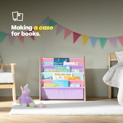 Pink sling bookcase sale