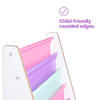 Pink sling shop bookcase