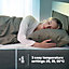 LIVIVO Double Electric Blanket, 135x120cm, Heated Bed Underblanket Machine Washable - 3 Heat Settings