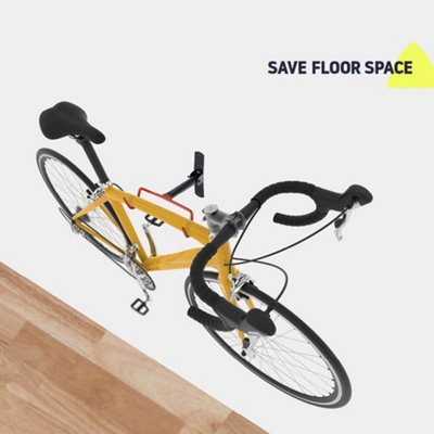 Stand up best sale bike storage