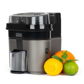 LIVIVO Electric Twin Citrus Juice Maker with Anti-Drip Valve - Home Fruit Mixer, Citrus Orange Fruits Squeezer - 90W