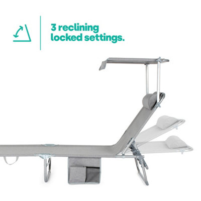 Livivo sun lounger hotsell