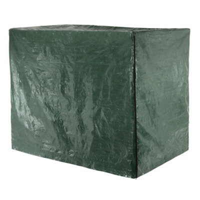 LIVIVO Heavy Duty Waterproof 3-Seater Garden Swing Cover - Green