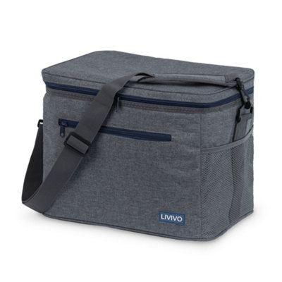 LIVIVO Insulated Picnic Cooler Bag Outdoor 20L Lunch Food Storage Box