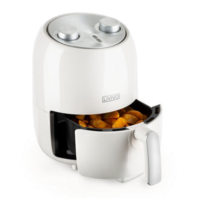 LIVIVO Large Capacity 2L Air Fryer - White