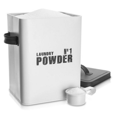 LIVIVO Laundry Detergent Storage Container Box Compact, Durable