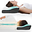 LIVIVO Luxury Memory Foam Pillow - Orthopedic Support for Neck Shoulder Pain, Ergonomic Cervical Contour Anti Snore Pillows