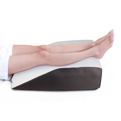 High resilient Round Wedge Memory Foam Leg Support Cushion- The