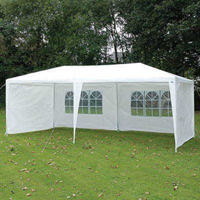 Gazebo per feste Pure Garden & Living 3x3 metri, bianco