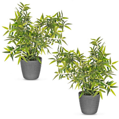 LIVIVO Set of 2 Garden Plant Pots
