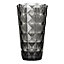 LIVIVO Set of 4 Plastic Party Tumblers - Reusable, Strong & Durable Diamond Prism Design Drinking Cups