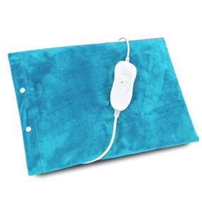 LIVIVO Therapeutic Electric Heat Pad for Back Pain and Cramps Relief - Rapid Heating Pad, Up with 3 Heat Settings - Auto Shut Off
