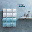 LIVIVO Wall Mounted Bathroom Towel Holder - Hanging Towel Rail, Stainless Steel & Durable Organiser Rack