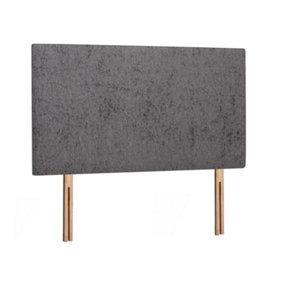 Livorno Strutted Upholstered Headboard 4FT Small Double - Naples Slate