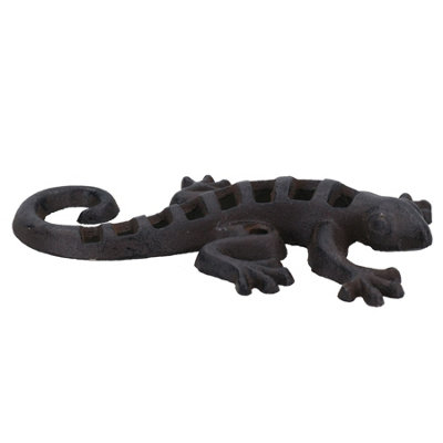  HWHP Zone - Gecko Wall Hooks Decorative Cast Iron Animal Gecko  Shape Hooks Wall Mounted, Home Office Pool Garden Garage Indoor Outdoor  Used, Hand Made, Gifts. : Home & Kitchen