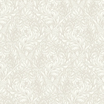 Llewelyn-Bowen Off The Wall Beige Floral LB25106 Wallpaper