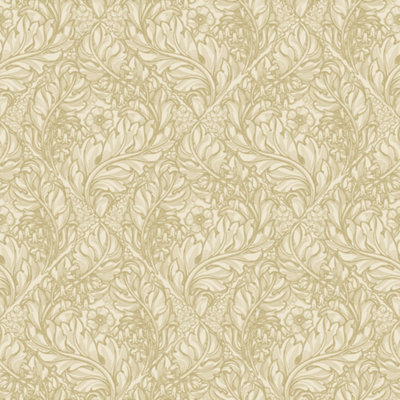 Llewelyn-Bowen Off The Wall Yellow Floral LB25110 Wallpaper