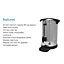 LLOYTRON 20 Litre 2500w Stainless Steel Catering Urn / Water Boiler  Stainless Steel