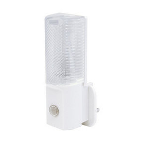Lloytron Automatic LED Safety Night Light (UK Plug) White (One Size)