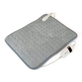 Lloytron STAYWARM Electric Heat Therapy Pad/Hot Water Bottle, Grey