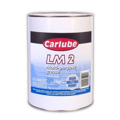 Lm2 Lithium Multi Purpose Grease Hydroxy-Stearate Soap High Temperatures x 4