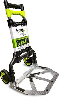 LoadIt Folding Sack Truck 90kg - Heavy Duty Aluminium Sack Barrow, Hand ...