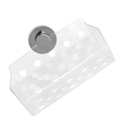 Lock n Roll Clear Rectangular Basket