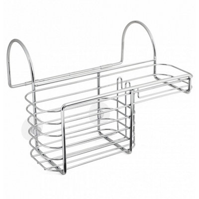 Lock n Roll Over The Bath Combi Basket Silver Price Comparisons | Compare The Build