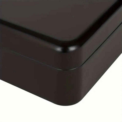 Lockable Money Box with Key and Coin Tray for Cash Storage